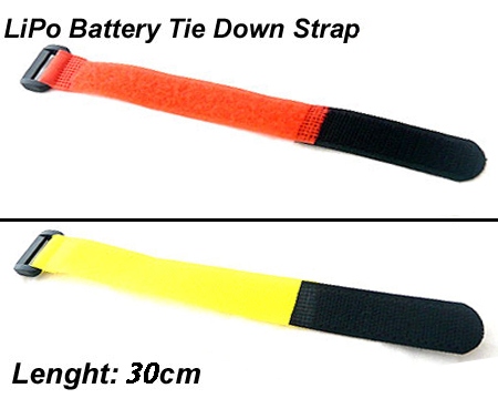 BTS30-1 Fantastic LiPo Battery Tie Down Strap Lenght 30cm 1pcs